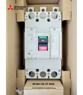 Aptomat MCCB Mitsubishi 3P 400A NF400-CW