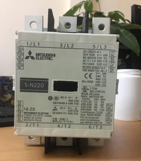 Khởi Động Từ Contactor 3P 220A Mitsubishi S-N220