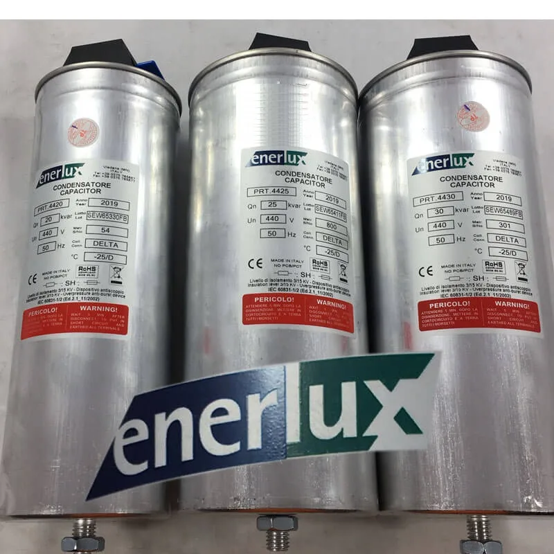 Tụ Bù Hạ Thế Capacitor 3P 400V 30Kvar Enerlux PRT-4430