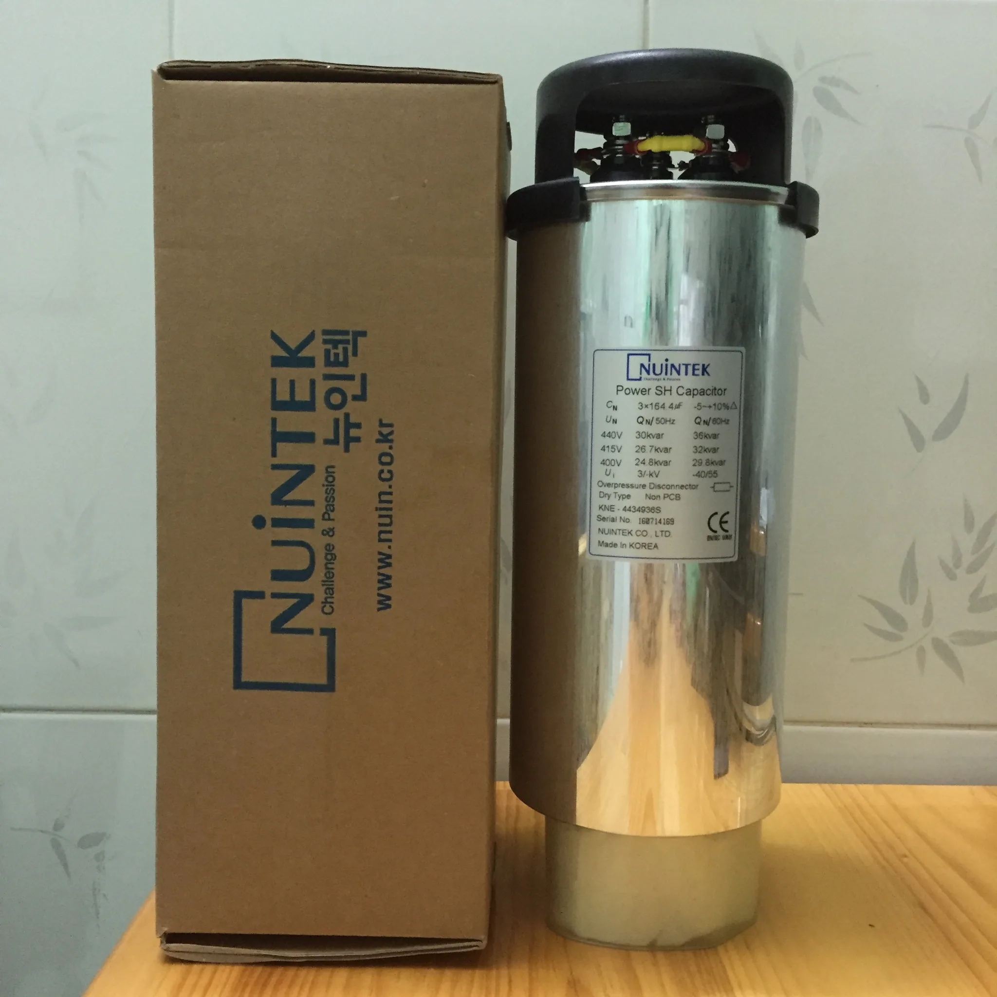 Tụ Bù Capacitor Nuintek 3P 30kVar KNE-4434936S