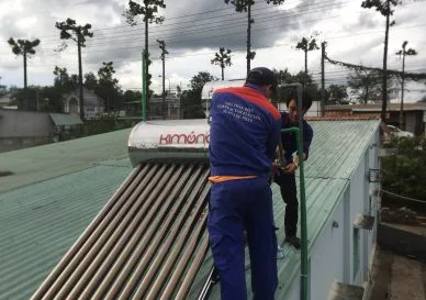 Lắp Đặt Máy Nước Nóng Năng Lượng Mặt Trời Tại Trảng Bom Đồng Nai