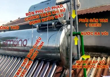 Cách Khắc Phục Khi Máy Nước Nóng Năng Lượng Mặt Trời Không Nóng