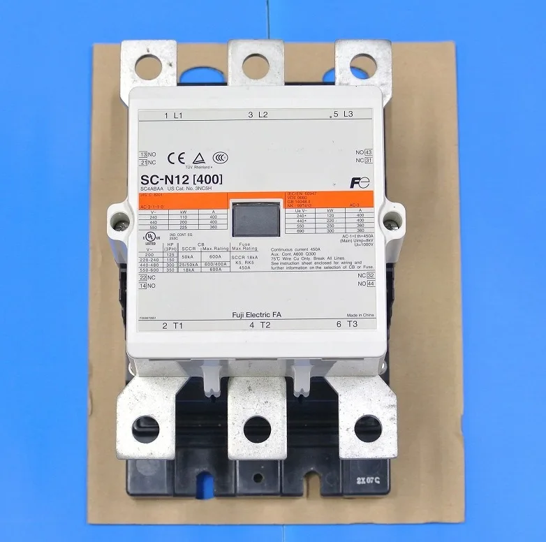 Khởi Động Từ Contactor Fuji 3P 400A SC-N12