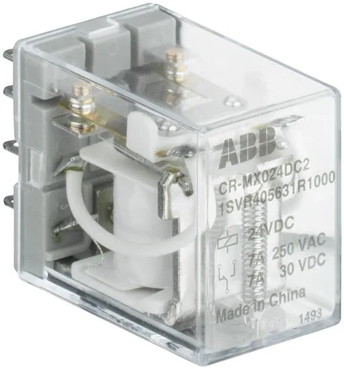 Rơ Le Trung Gian ABB 8 Chân 12VDC CR-MX012DC2