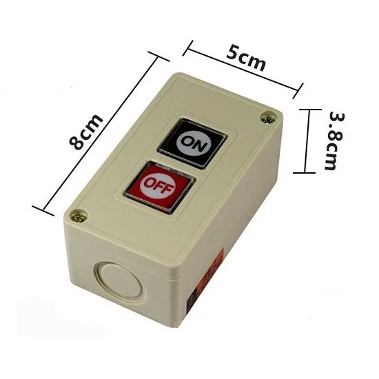 Hộp 2 Nút Nhấn On Off KYE PB-2S