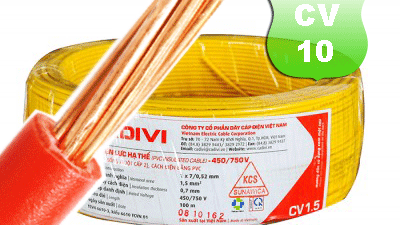 Catalogue Quy Cách Dây Cáp Điện CV Cu/PVC Cadivi