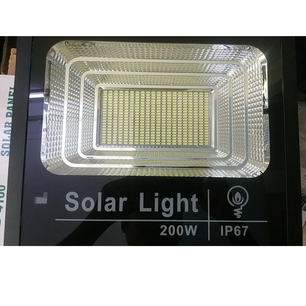 Đèn Led Pha Năng Lượng Mặt Trời Dona 200W PLN200