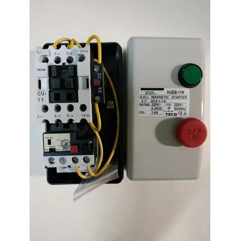 Khởi Động Từ Hộp Teco 11A HUEB-11