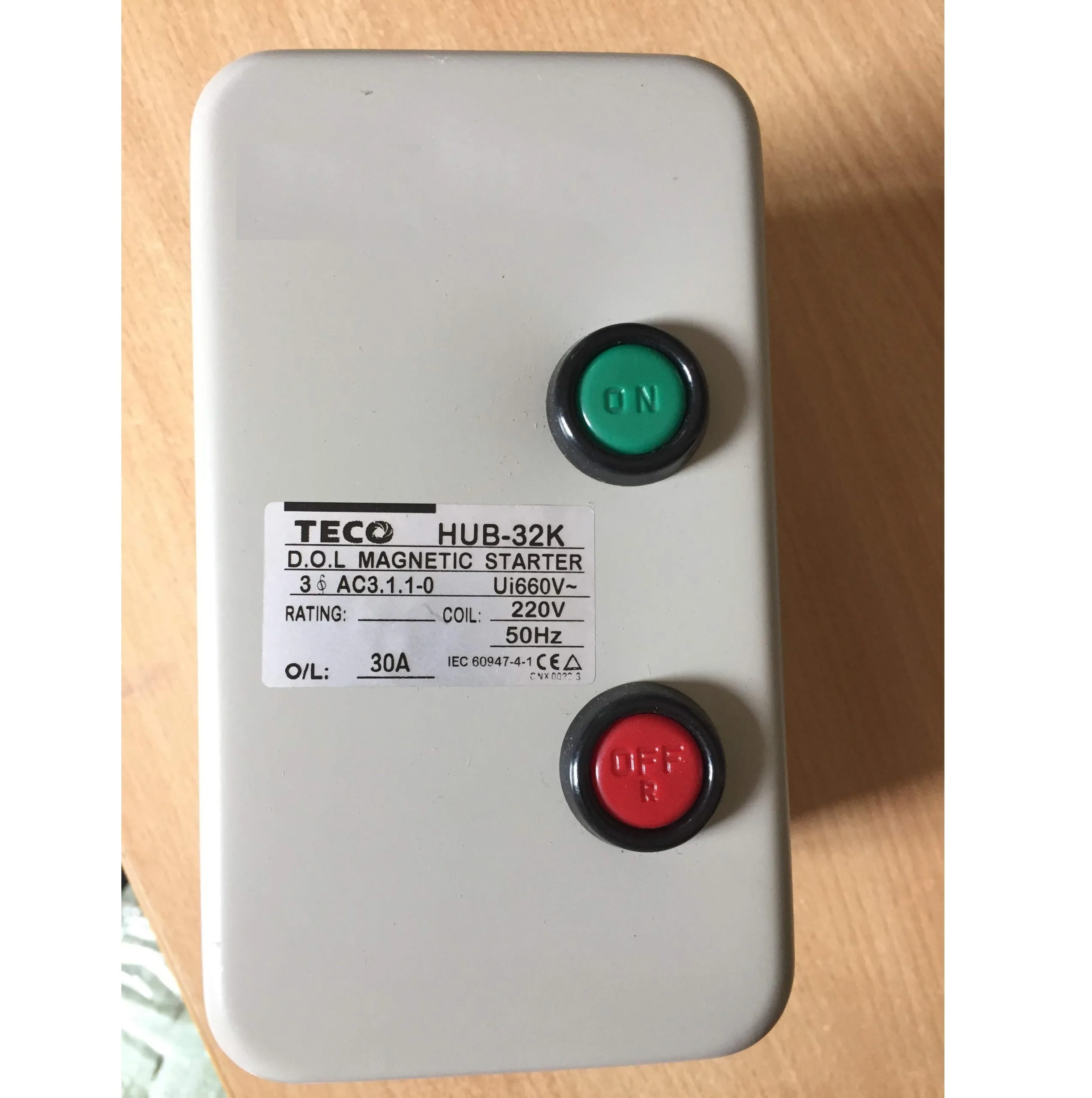 Khởi Động Từ Hộp Teco 32A HUB-32R