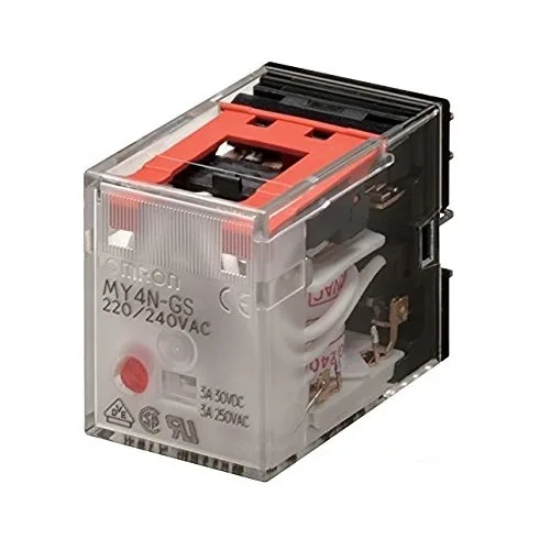 Rờ Le Trung Gian 14 Chân Dẹp Nhỏ MY4N-GS