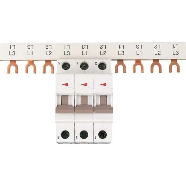 Thanh Lược Đồng Busbar Cầu Cho CB Tép 1P 63A THALU-1P63