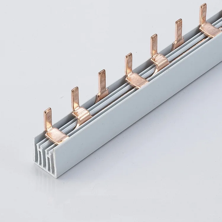 Thanh Lược Đồng Busbar Cầu Cho CB Tép 3P 63A THALU-3P63