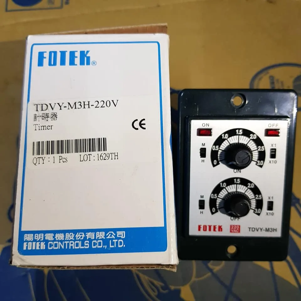 Rờ Le Timer Thời Gian Đảo Fotek TDVY-M3H