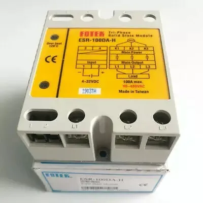 Rờ Le Bán Dẫn Soild State 3P 100A Fotek ESR-100AA-H