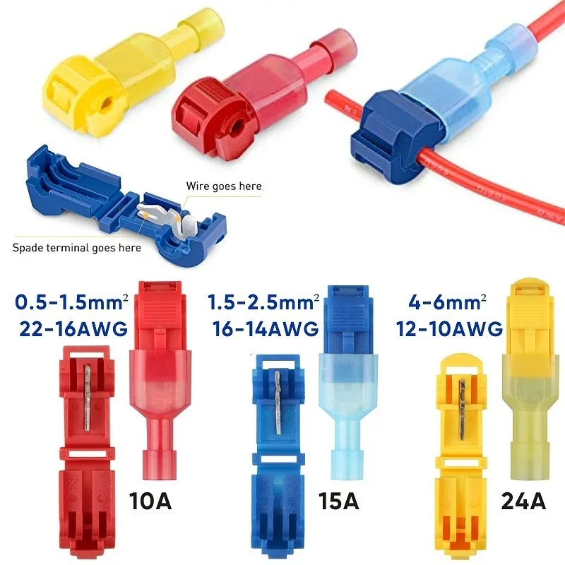 Đầu Nối Nhanh Cho Dây 1.5 Và 2.5mm 16-14AWG