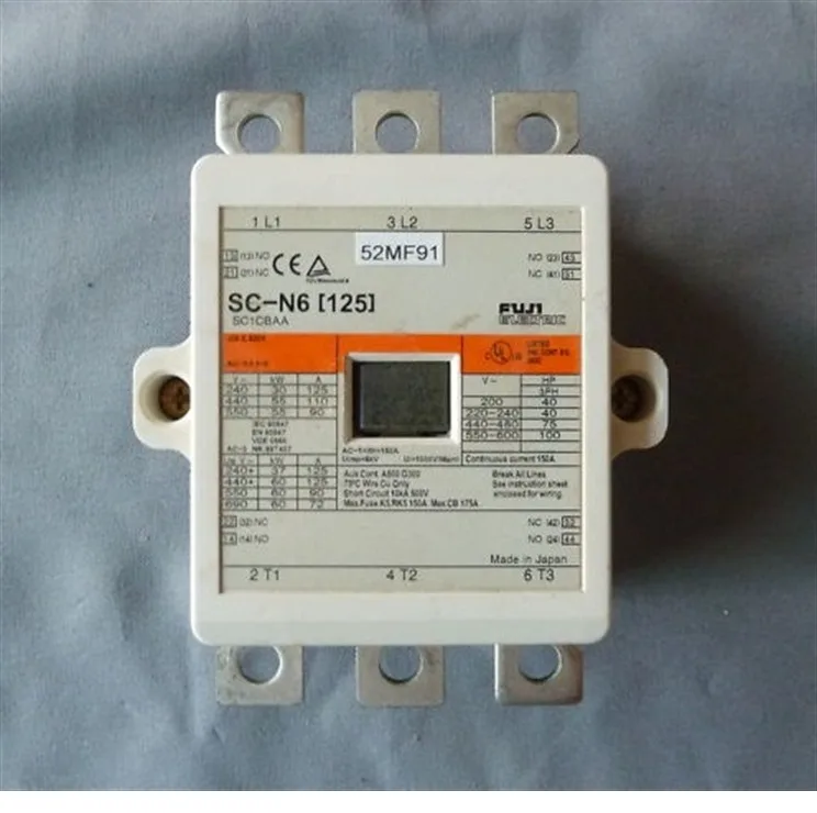 Khởi Động Từ Contactor Fuji 3P 125A SC-N6