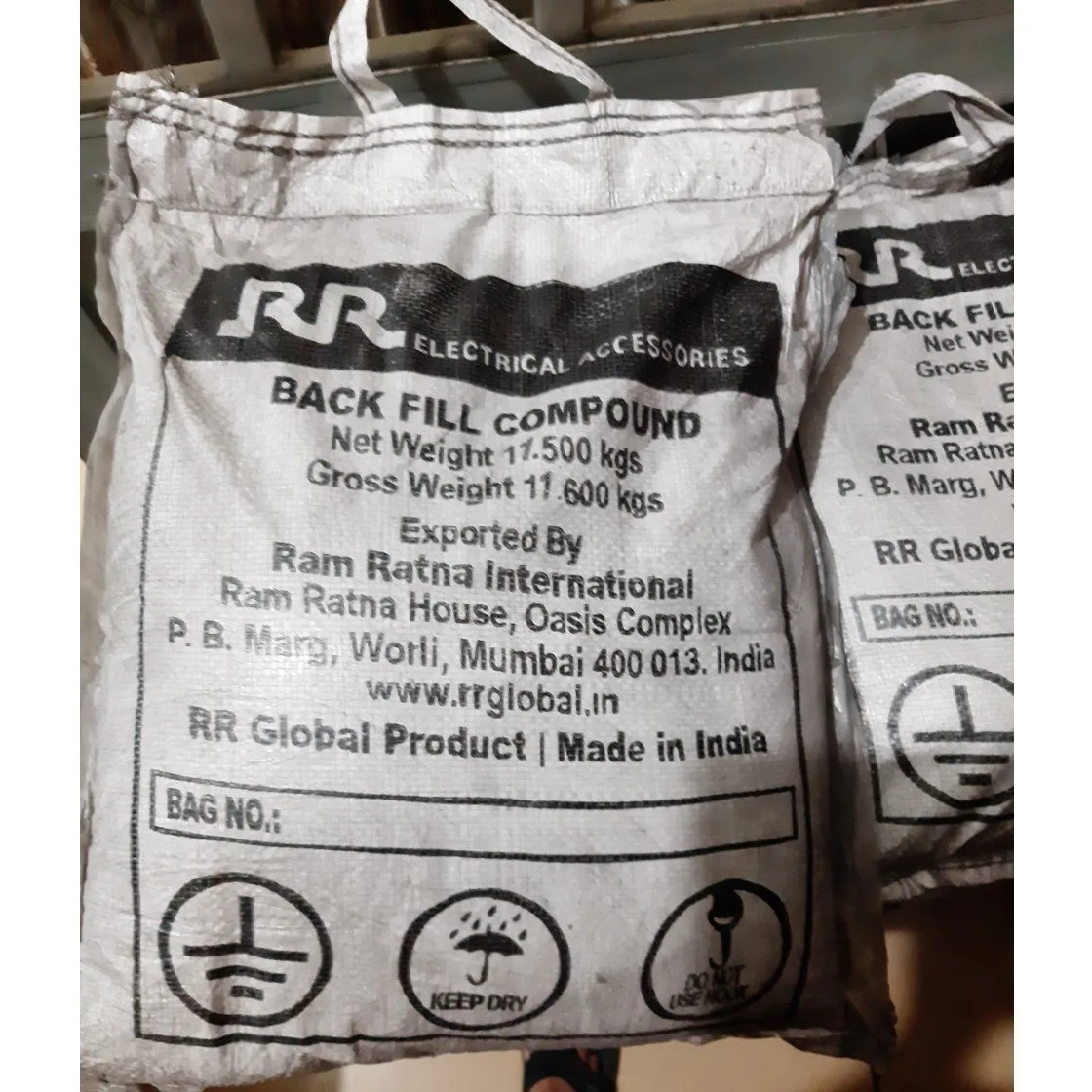 Hoá Chất Giảm Điện Trở Đất Gem Ram Ratna 11.5Kg