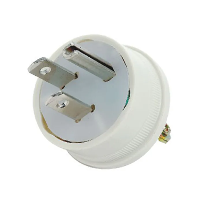 Phích Cắm Plug Plastic 2P+E 15A Meikosha ME2592W