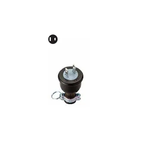 Phích Cắm Plug Rubber 2P 15A Meikosha MP2518