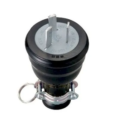 Phích Cắm Plug Rubber 3P 15A Meikosha MP2519-N