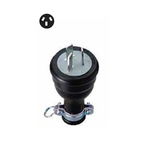 Phích Cắm Plug Rubber 3P 20A Meikosha MP2513