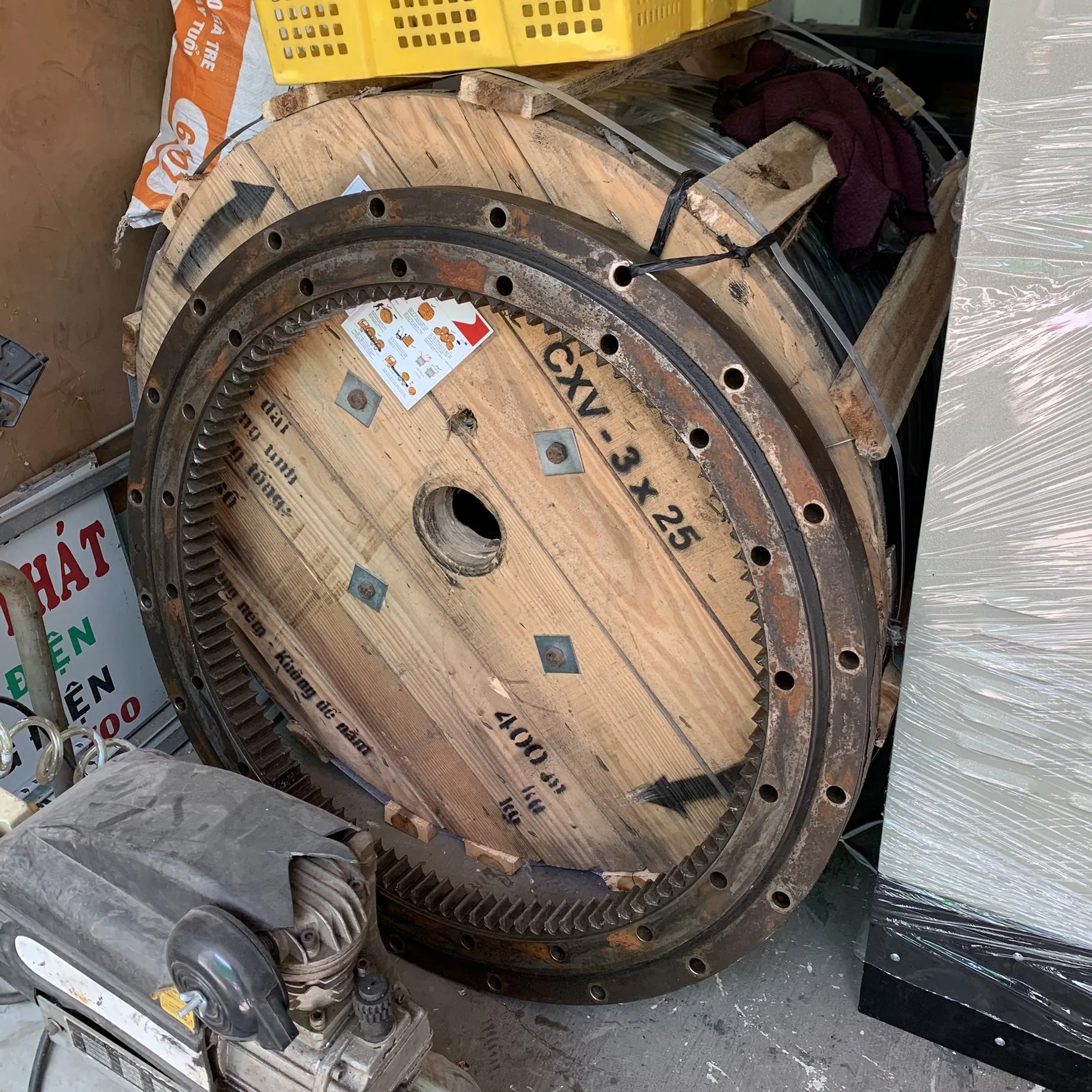 Mâm Quay Xả Rulo Cáp Điện 3 Tấn MXC-65