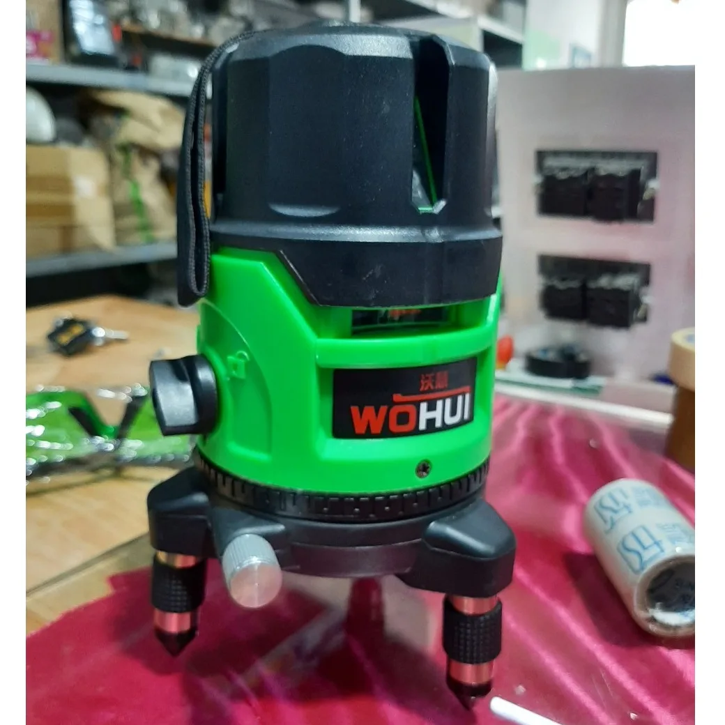 Máy Bắn Laser 5 Tia Xanh Lá Wohui LASER-5G