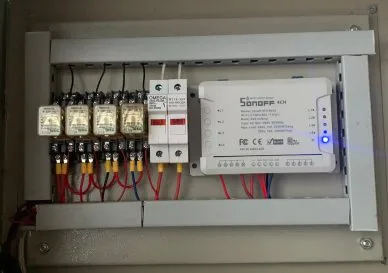 Hướng Dẫn Lắp Tủ Điều Khiển Cửa Cuốn Từ Xa Qua Wifi