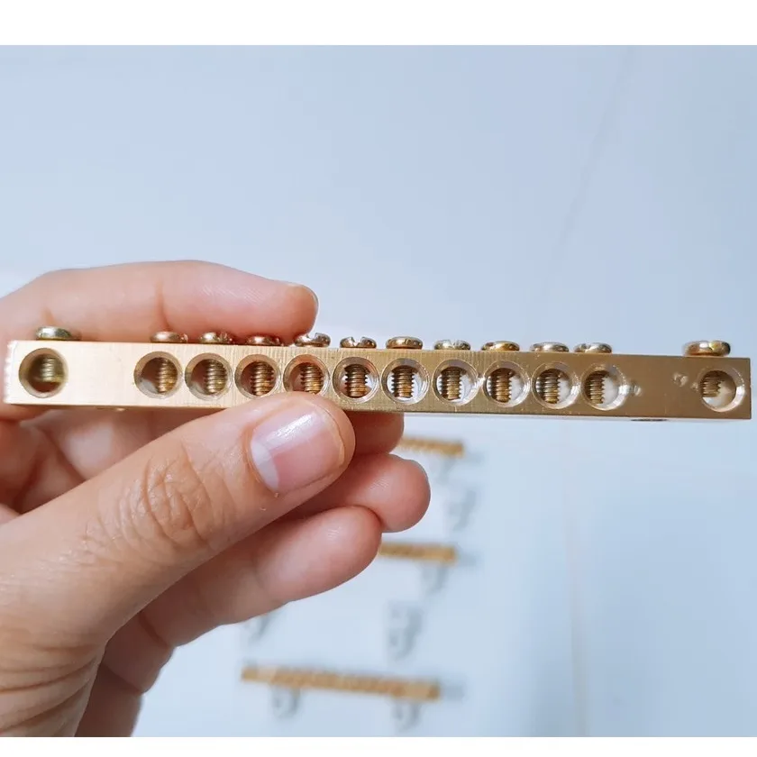 Thanh Đồng Trung Tính 12P Cho Tủ Điện TTT-12P