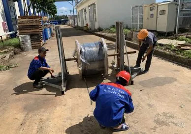 Thi Công Kéo Dây Cáp Điện Cho Nhà Xưởng Nhà Máy Tại Đồng Nai