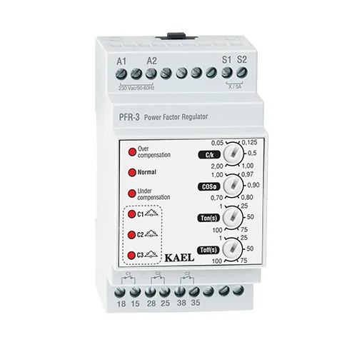 Bộ Điều Khiển Tụ Bù Cho Điện 1P 220V Kael PFR-3