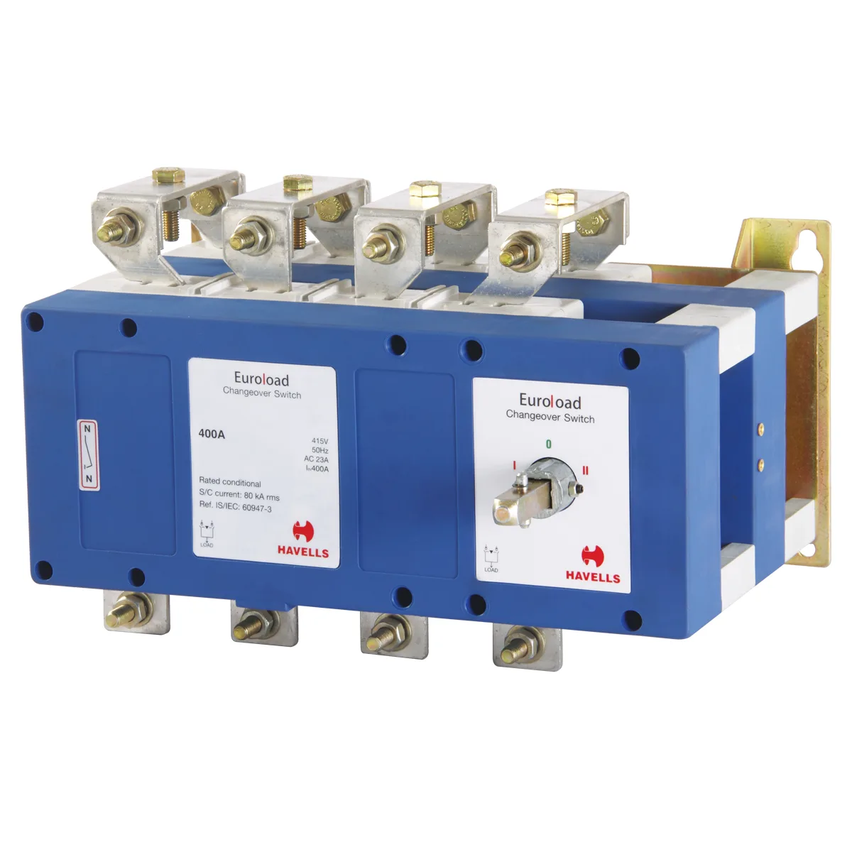Aptomat CB Đảo Nguồn MTS Havells 4P 400A IHCNFO0400