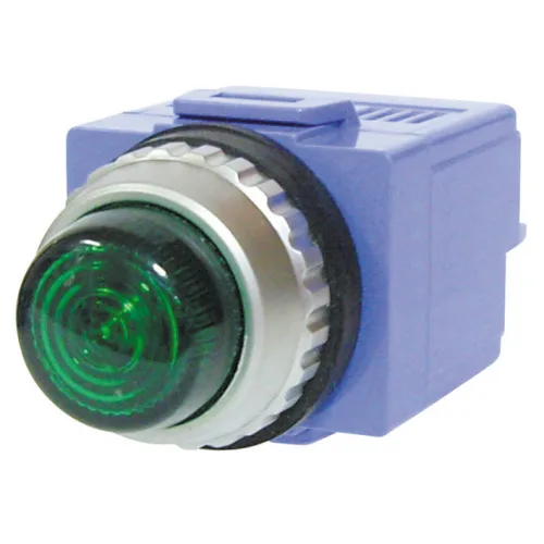 Đèn Báo Pha Màu Xanh Phi 25mm 230VAC Yongsung YSPL2-AL23G