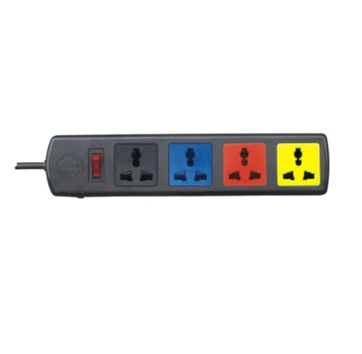 Ổ Cắm 4 Lỗ 3 Chấu + 1 Công Tắc Dây 3M Lioa 4D32N