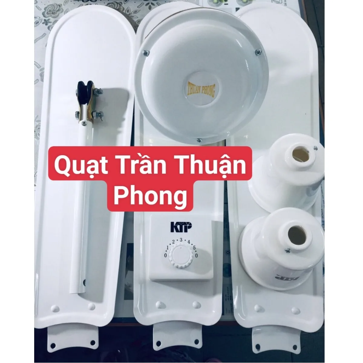 Quạt Trần 3 Cánh 1.4m 75W Thuận Phong TQ1380