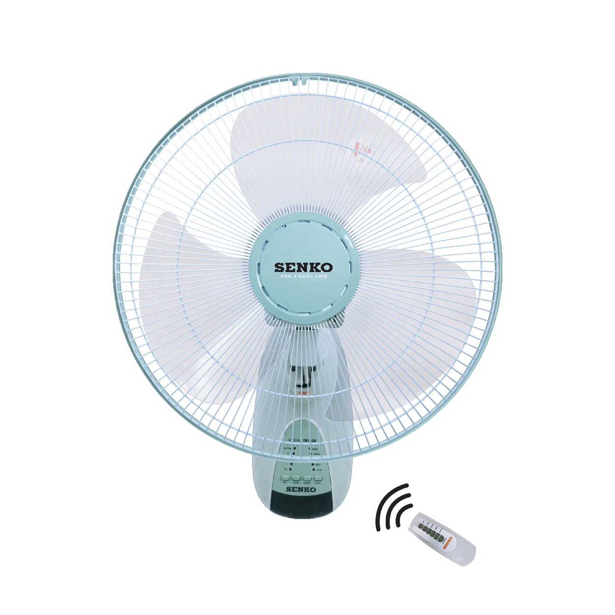 Quạt Treo Tường Wall Fan Có Remote Điều Khiển Senko TR1628