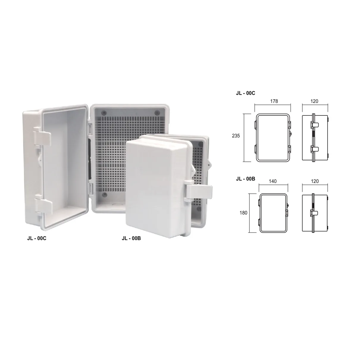 Tủ Điện Nhựa Box Electric Lioa JL-00B