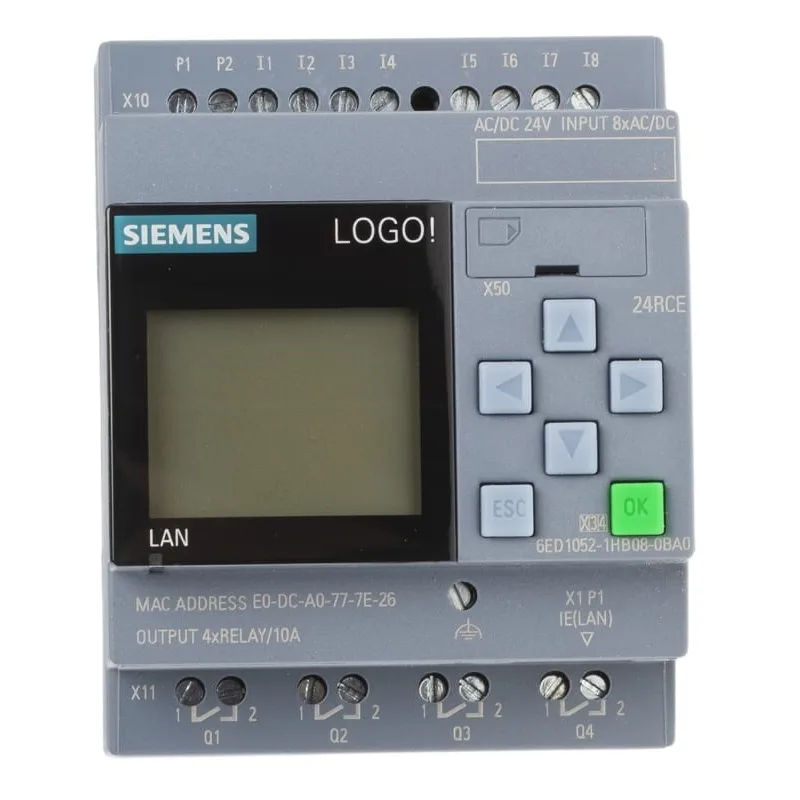 Bộ Lập Trình PLC Siemens Logo 6ED1052-1MD08-0BA1