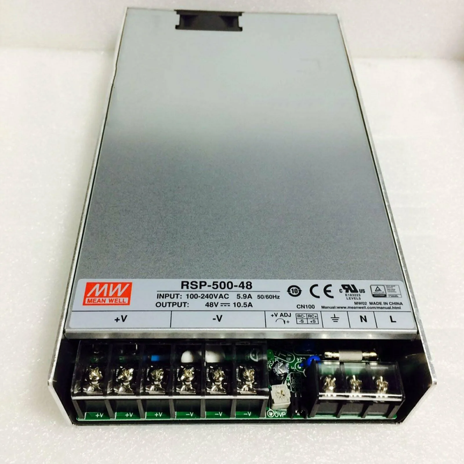 Bộ Nguồn Power Supplier Meanwell 48VDC 500W RSP-500-48