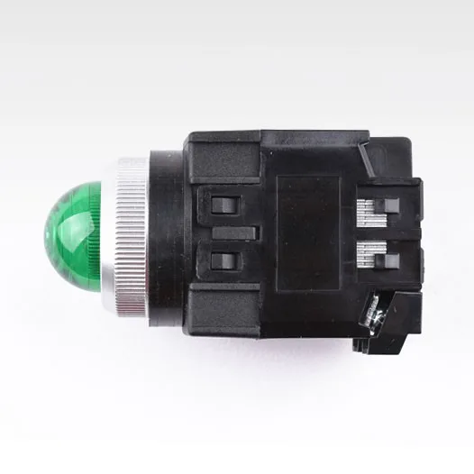 Đèn Báo Pha Xanh 25mm 230VAC Koino KPL25W2AG