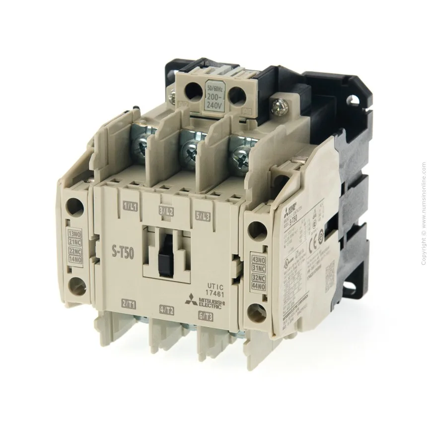 Khởi Động Từ Contactor Mitsubishi 3P 50A S-T50