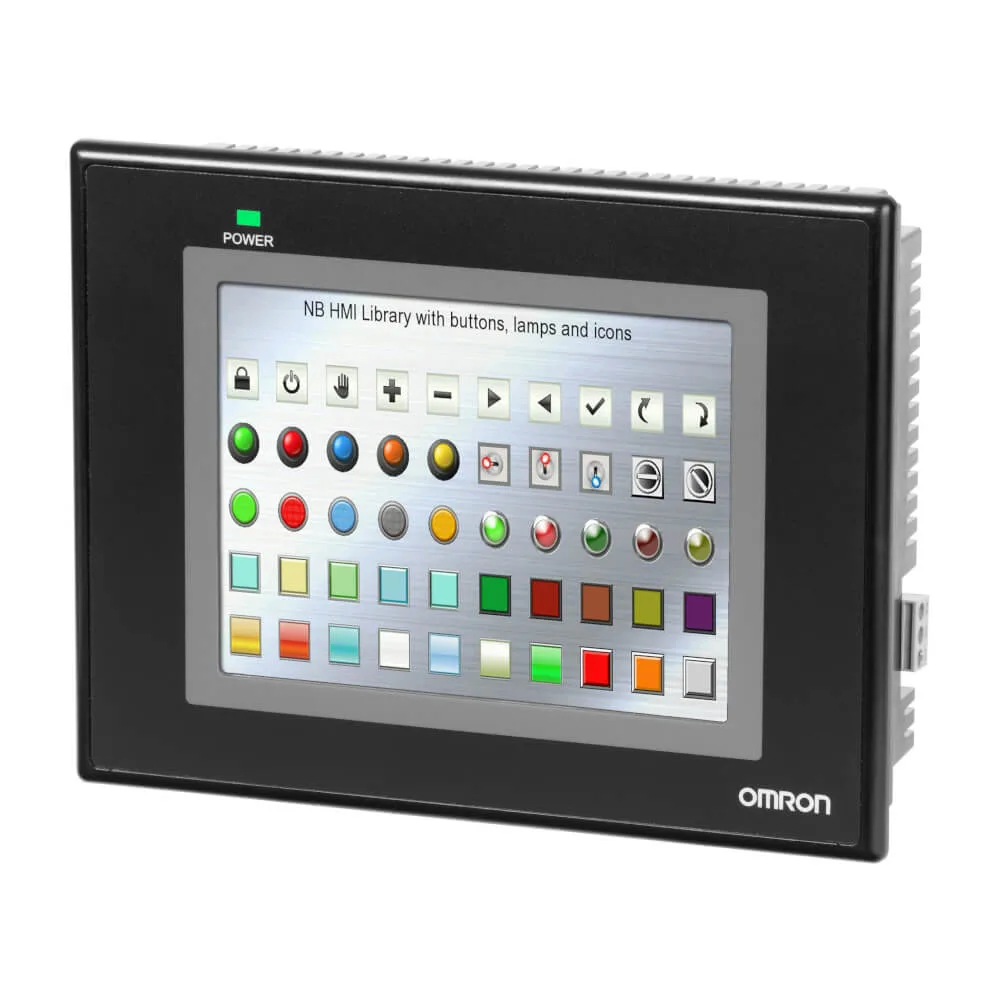 Màn Hình Điều Khiển Lập Trình HMI Omron 5.6″ NB5Q-TW00B