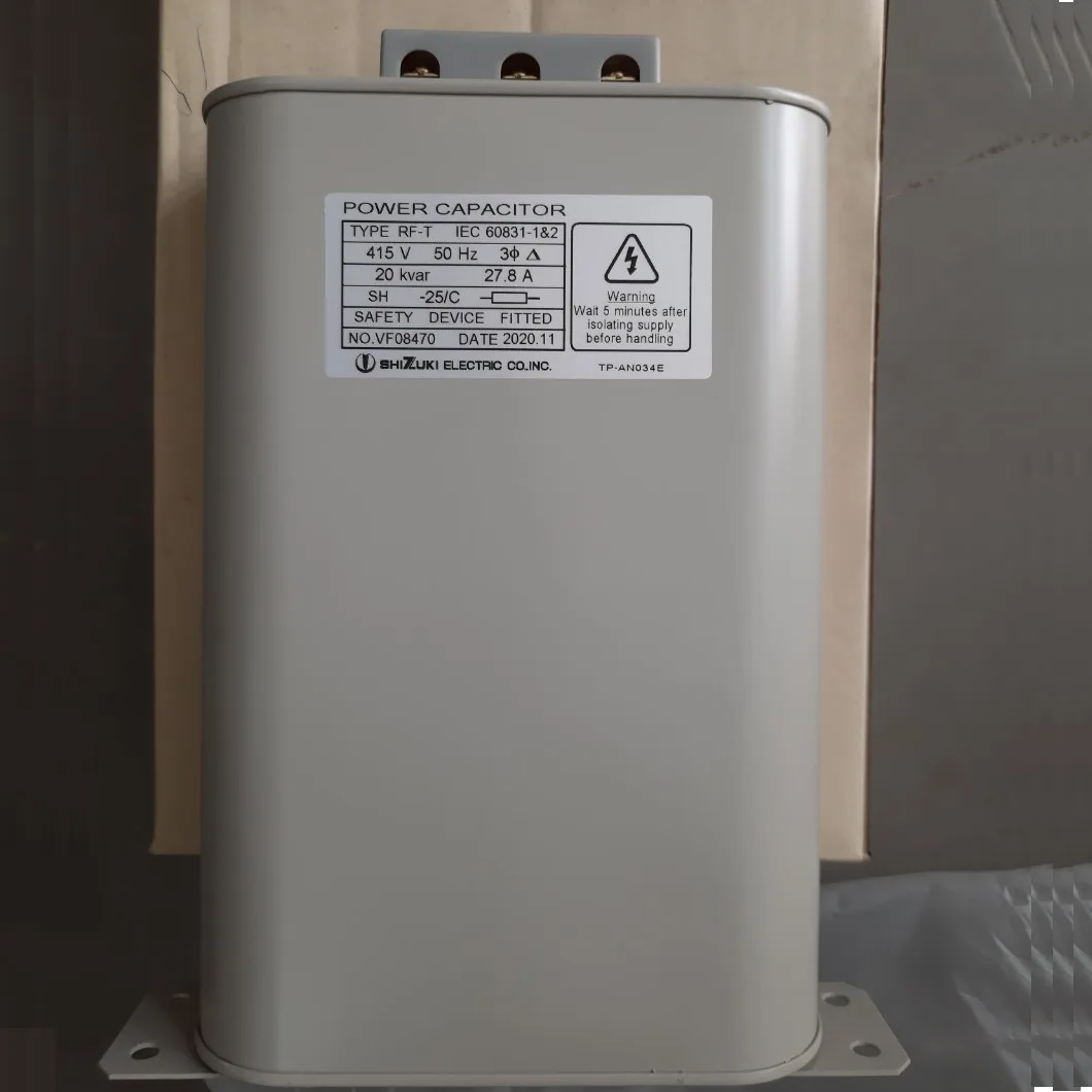 Tụ Bù Hạ Thế Capacitor Shizuki 3P 415V RF-T 20kVar