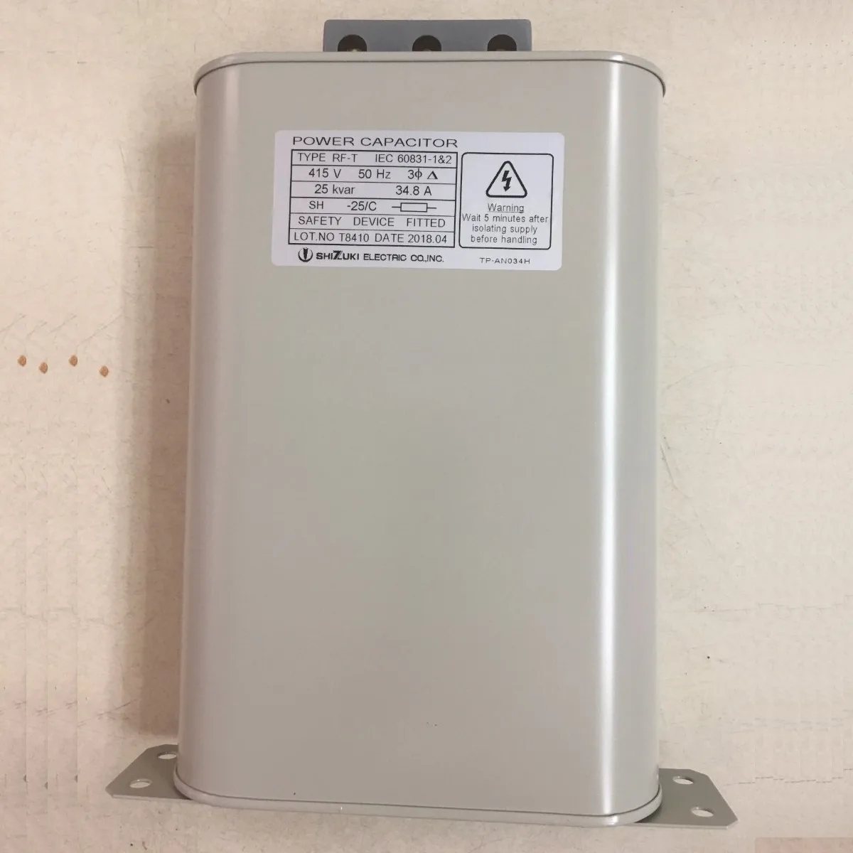 Tụ Bù Hạ Thế Capacitor Shizuki 3P 415V RF-T 25kVar