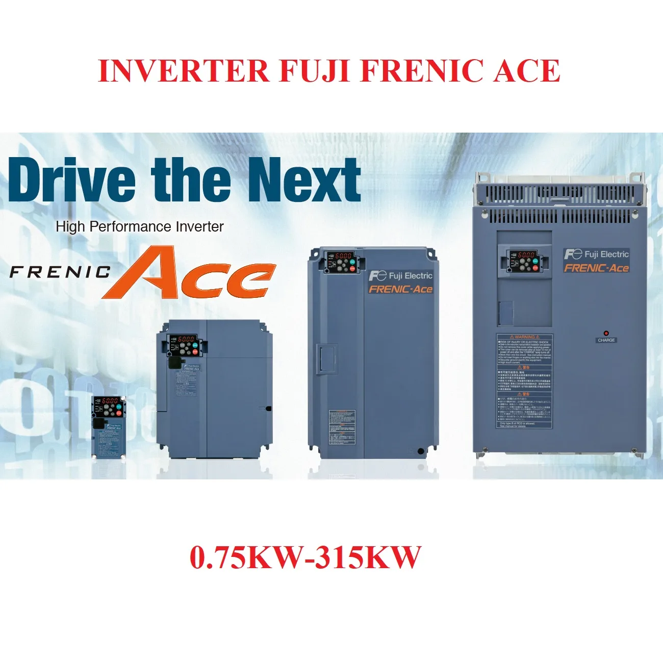Biến Tần Inverter Fuji 3P 380V 0.75kW FRN0002E2S-4GB