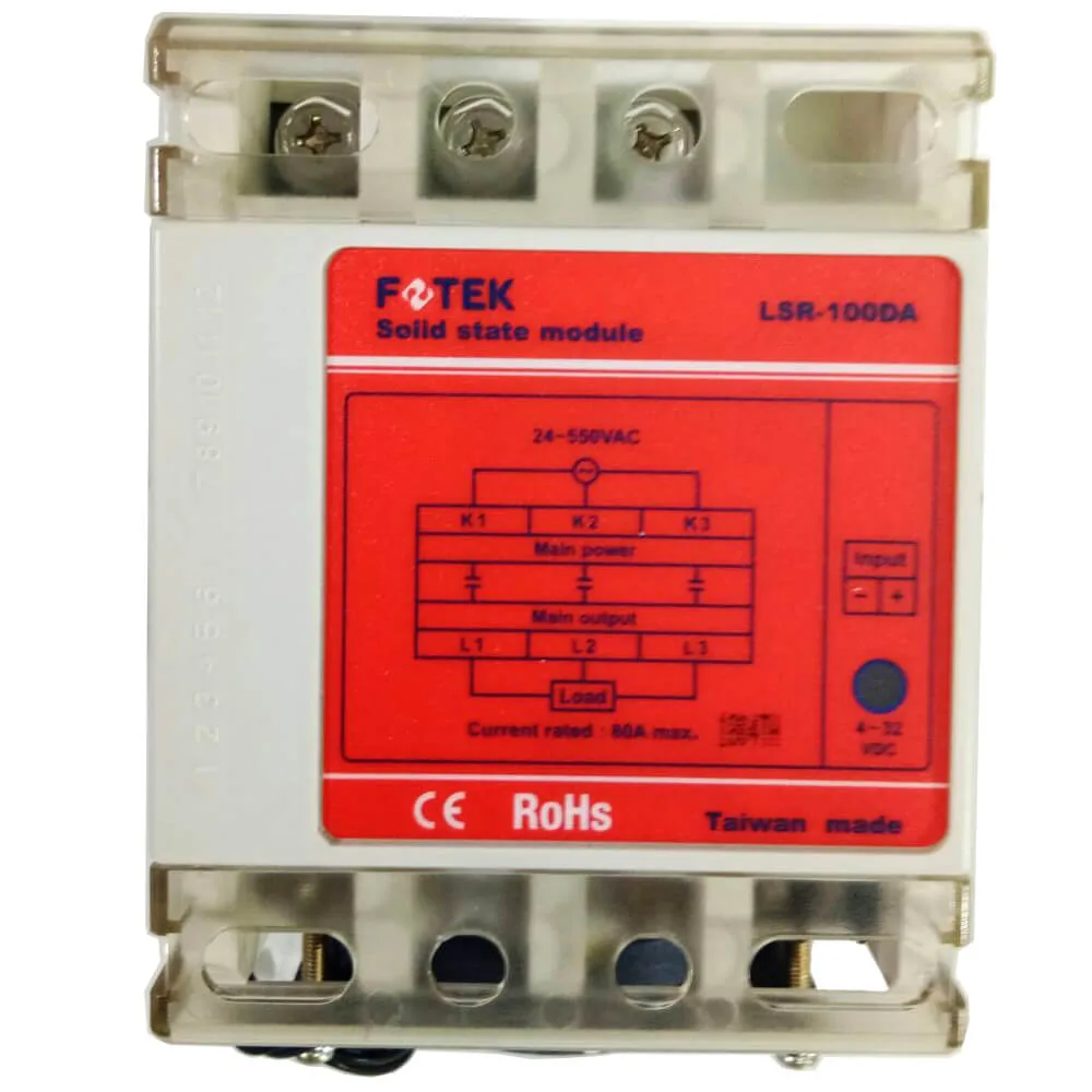 Rờ Le Bán Dẫn Soild State 3P 100A Fotek LSR-100AA