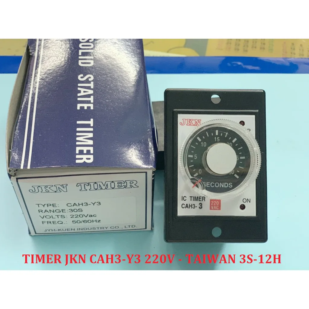 Rờ Le Thời Gian Timer JKN CAH3-Y3