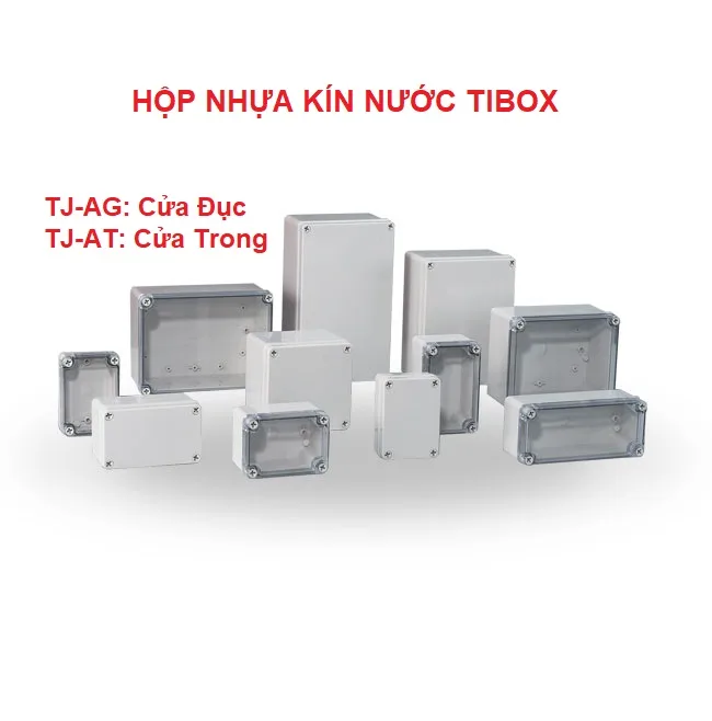 Hộp Điện Nhựa Kín Nước Tibox IP66 TJ-AG-2819-1