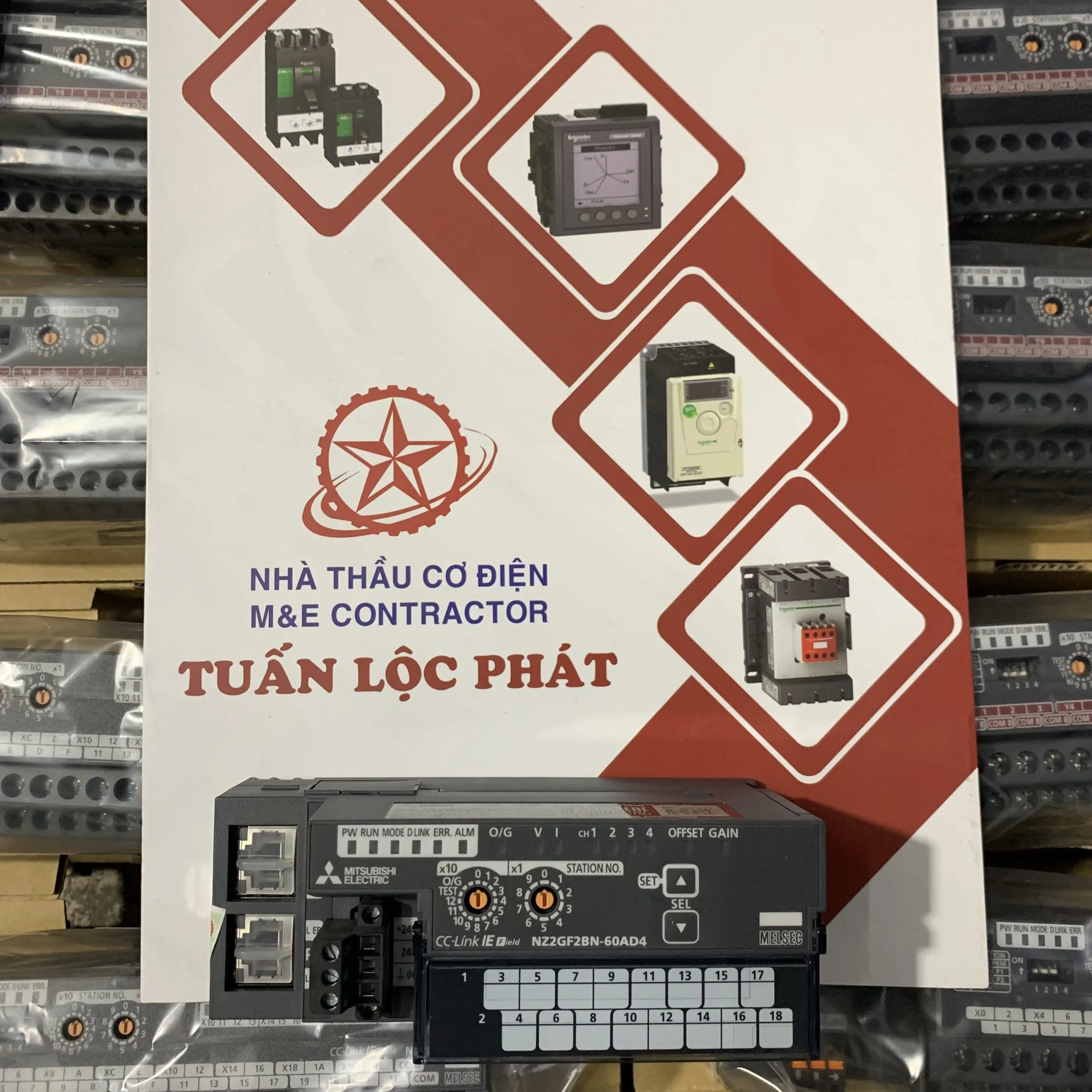 CC-Link IE Field Network Digital-Analog Converter Module NZ2GF2BN-60DA4