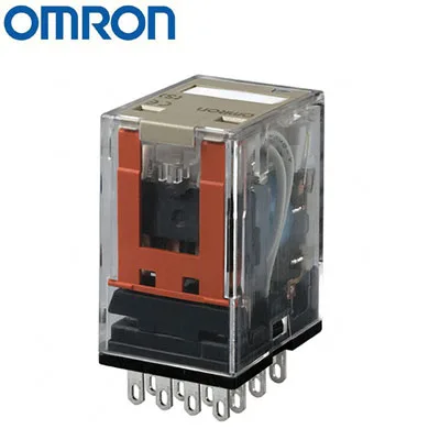 Rờ le 14 chân nhỏ dẹt , 3A, 110VAC OMROM MY4N-GS AC100